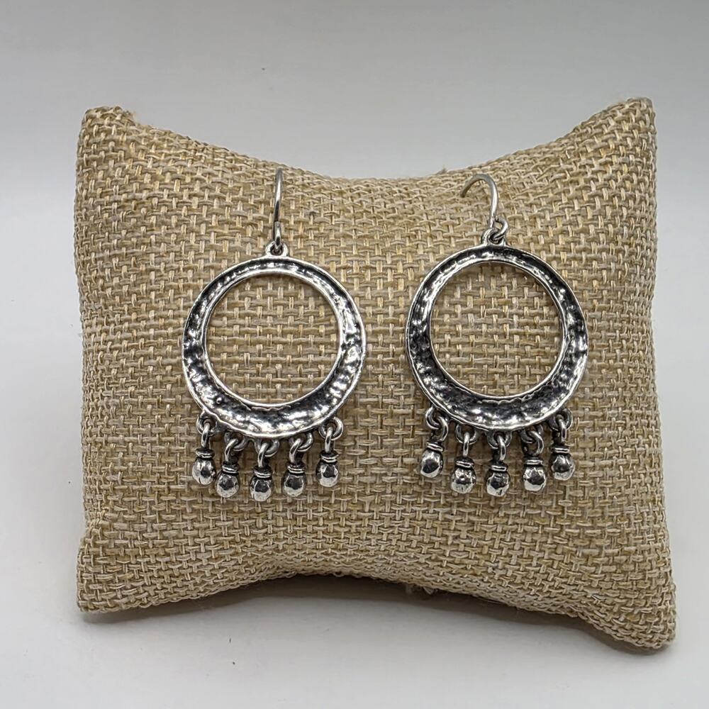 Oxidized Silpada Sterling Silver Cha-Cha Dangle Earrings W1526